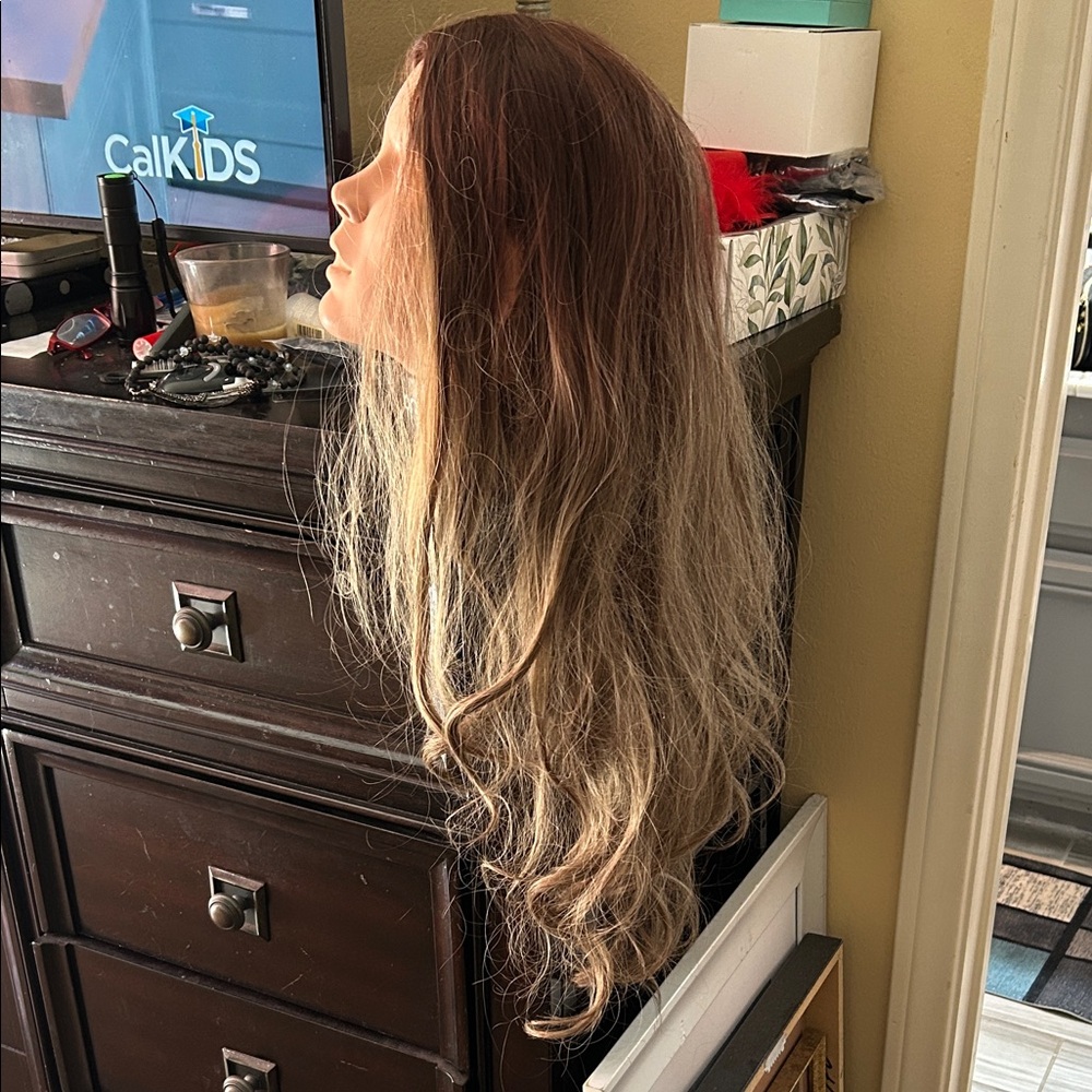 Brown and Blonde Hair wig